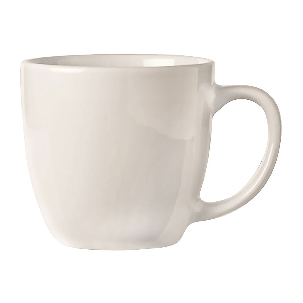Libbey BW-1110 10 oz Mug - Porcelain, Bright White, Basics Collection