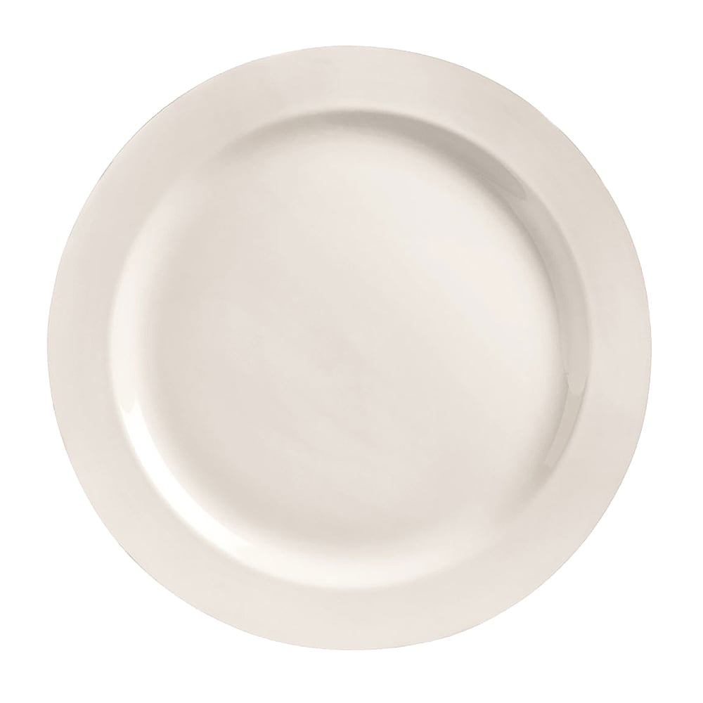 Libbey BW-1111 7" Round Porcelain Plate, Basics Collection