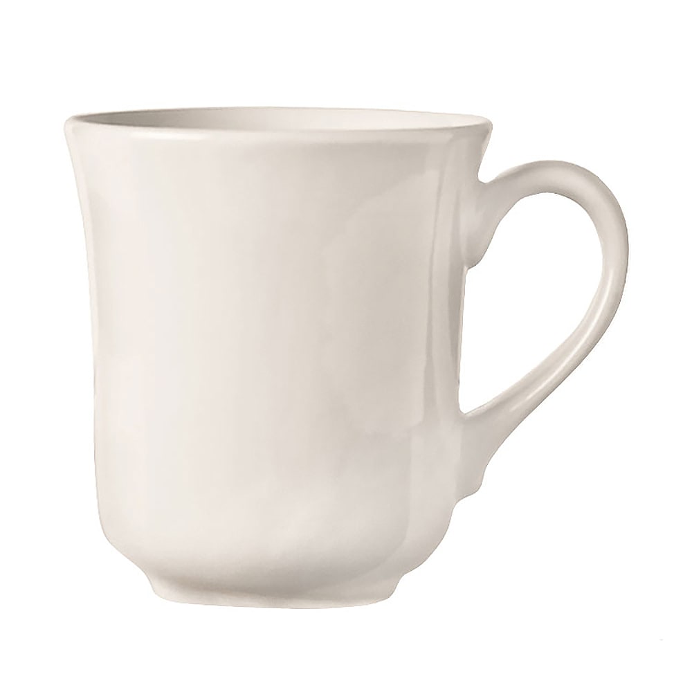 Libbey BW-1150 8 1/2 oz Mug - Porcelain, Bright White, Basics Collection