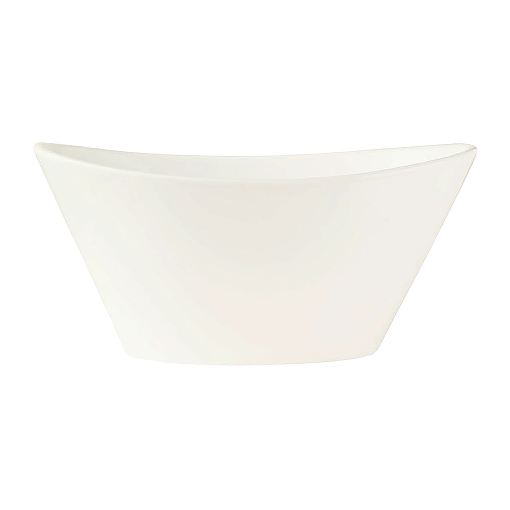 Libbey BW-5101 5 1/2" Oval Porcelain Neptune Bowl w/ 8 1/2 oz Capacity, Chef''s Selection