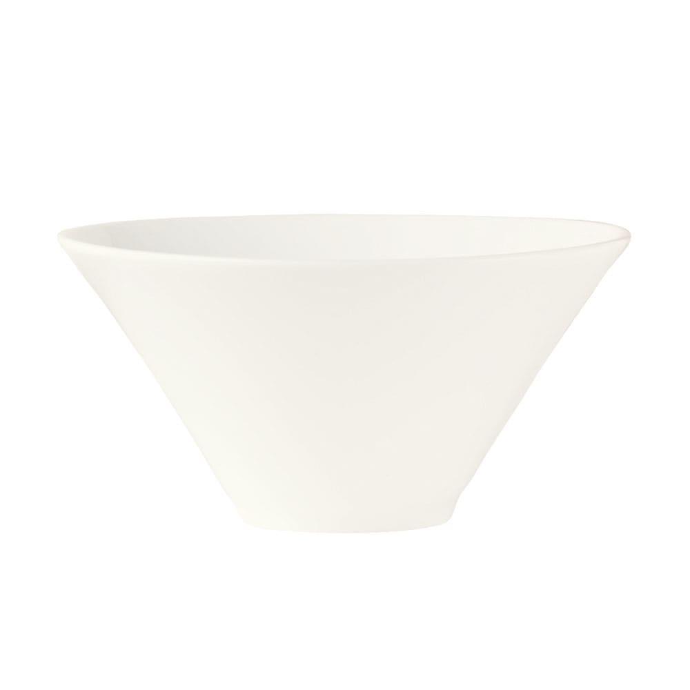 Libbey BW-5106 5 oz Round Normandy Bowl - Porcelain, Bright White, Chef''s Selection