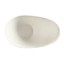 Libbey BW-6707 10 oz Oval Riviera Porcelain Bowl, Ultra Bright White, Chef''s Selection thumbnail 2