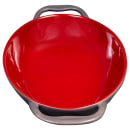 Libbey CBC-004 32 oz Coos Bay Oval Tray w/ Handles - Ceramic, Chili thumbnail 4