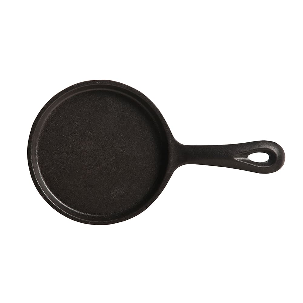 Libbey CIS-15 5" Round Cast Iron Skillet w/ Handle