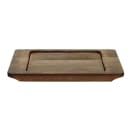 Libbey CIS-16TR 7 7/8" Square Trivet, Wood thumbnail 2