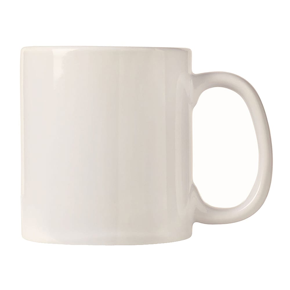 Libbey CM-16 16 oz Mug - Porcelain, Bright White, Ultima