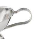 Libbey CT-126 4 oz Belle Gravy Boat - 18/8 Stainless thumbnail 4