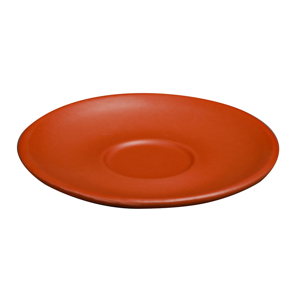 Libbey DRI-14-C 6" Round Driftstone Saucer - Porcelain, Clay