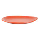 Libbey DRI-15-CME 14 1/8" x 11 1/4" Oval Driftstone Platter - Melamine, Clay thumbnail 3