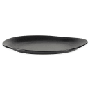 Libbey DRI-15-OME 14 1/8" x 11 1/4" Oval Driftstone Platter - Melamine, Onyx thumbnail 3