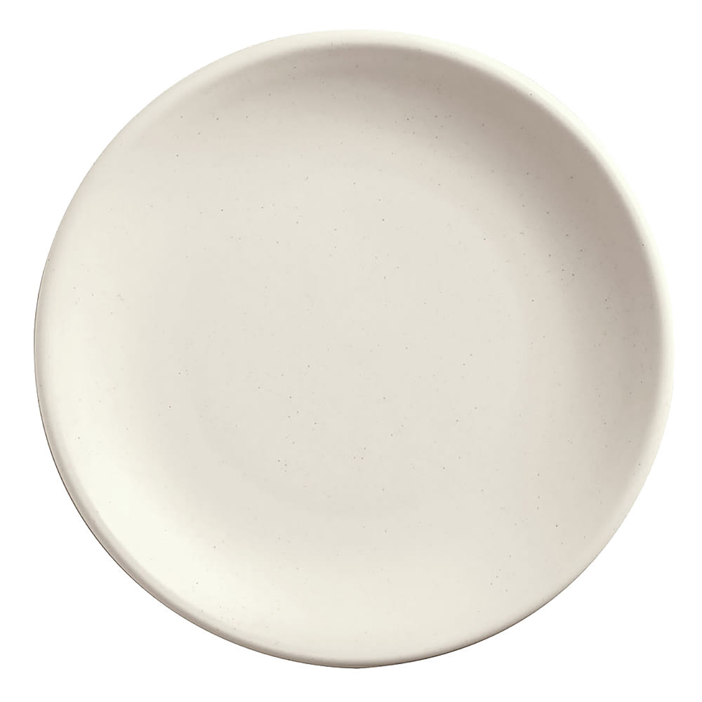 Libbey DRI-1-D 6" Round Driftstone Plate - Porcelain, Driftwood