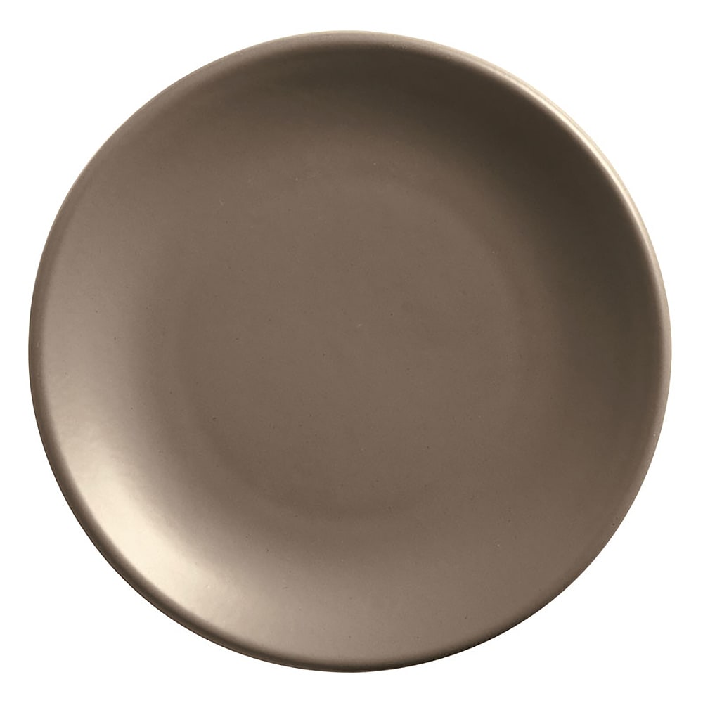 Libbey DRI-1-S 6" Round Driftstone Plate - Porcelain, Sand