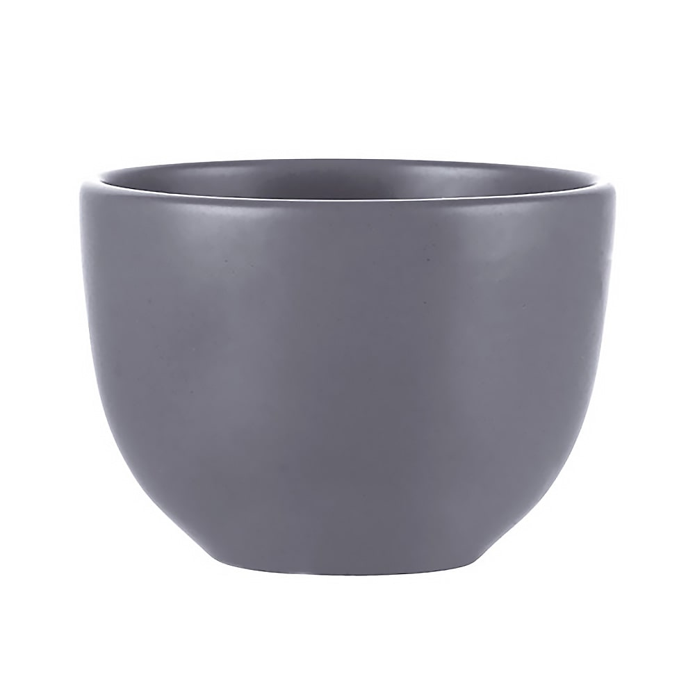 Libbey DRI-9-G 10 oz Round Driftstone Bouillon Bowl - Porcelain, Granite