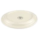 Libbey DSD-12 9 1/2" x 7 1/2" Oval Desert Sand Platter - Speckled, (2) Brown Bands thumbnail 4