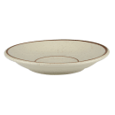 Libbey DSD-2 6" Round Desert Sand Saucer - Speckled, (2) Brown Bands thumbnail 2