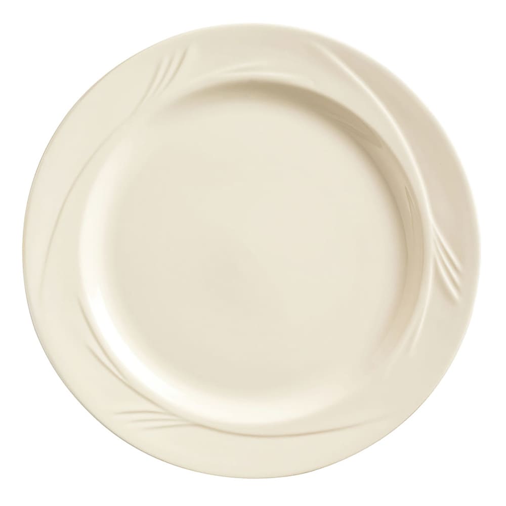 Libbey END-12 12" Round Porcelain Plate, Endurance