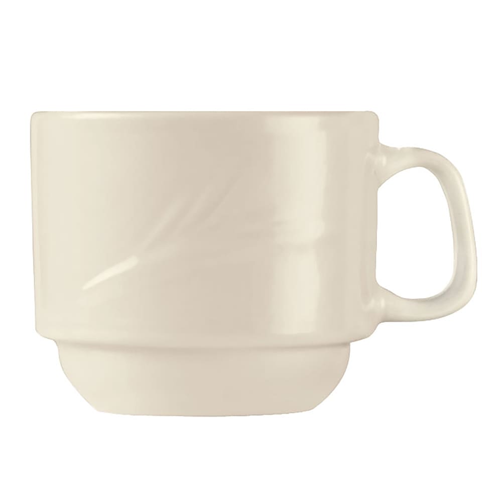 Libbey END-4 7 oz Porcelain Stacking Cup, Endurance
