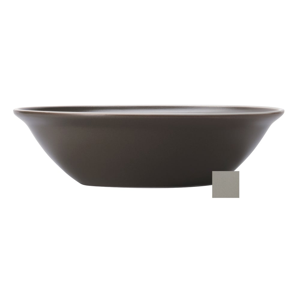 Libbey ENG-19-C 24 oz Round Englewood Salad Bowl - Porcelain, Mint Cream