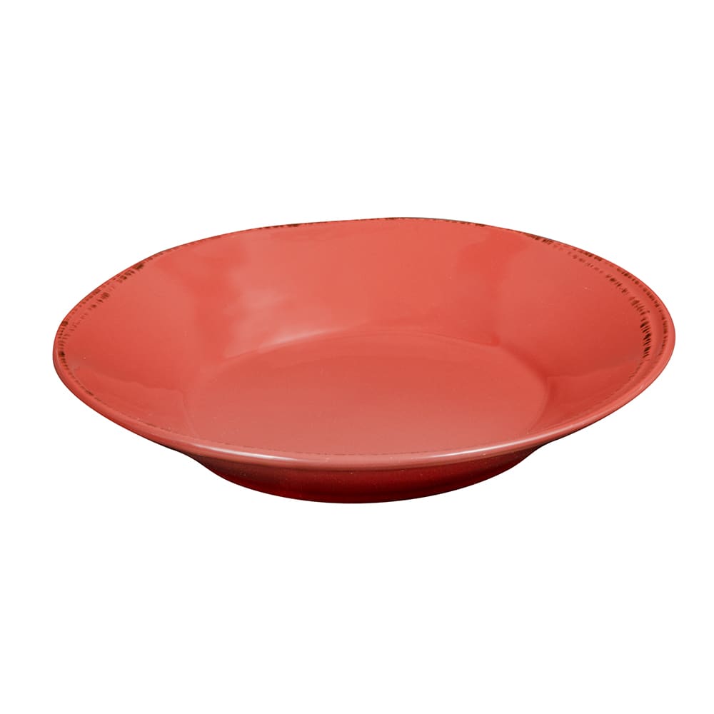 Libbey FH-514R 27 oz Round Farmhouse Soup Bowl - Porcelain, Barn Red