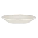 Libbey FH-519 6 1/4" Round Saucer - Ceramic, Cream White thumbnail 2
