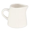 Libbey FH-522 3 oz Farmhouse® Creamer - Glazed Porcelain, Cream White thumbnail 2