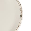 Libbey FH-527 13 1/2" Round Farmhouse Pizza Plate - Porcelain, Cream White thumbnail 5