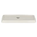 Libbey FH-529 16" x 5 3/4" Rectangular Farmhouse Tray - Porcelain, Cream White thumbnail 4