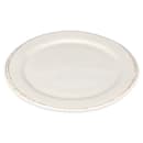 Libbey FH-602 9" Round Farmhouse Plate - Porcelain, Cream White thumbnail 3