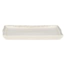 Libbey FH-711 Rectangular Farmhouse Tray - 7" x 11", Porcelain, Cream White thumbnail 2