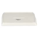 Libbey FH-711 Rectangular Farmhouse Tray - 7" x 11", Porcelain, Cream White thumbnail 4