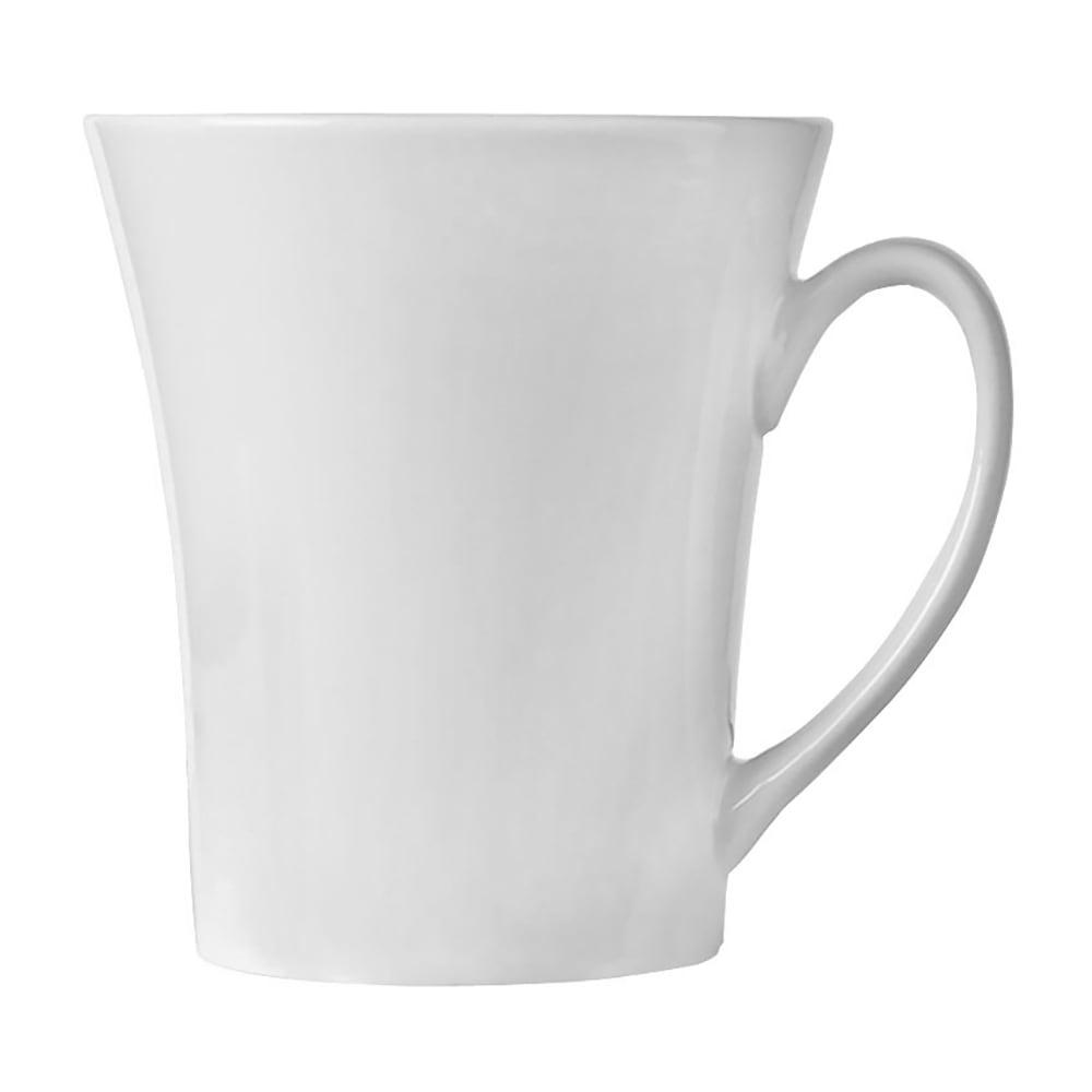 Libbey FM-15 15 oz Mug - Porcelain, Bright White, Flairique, Porcelana