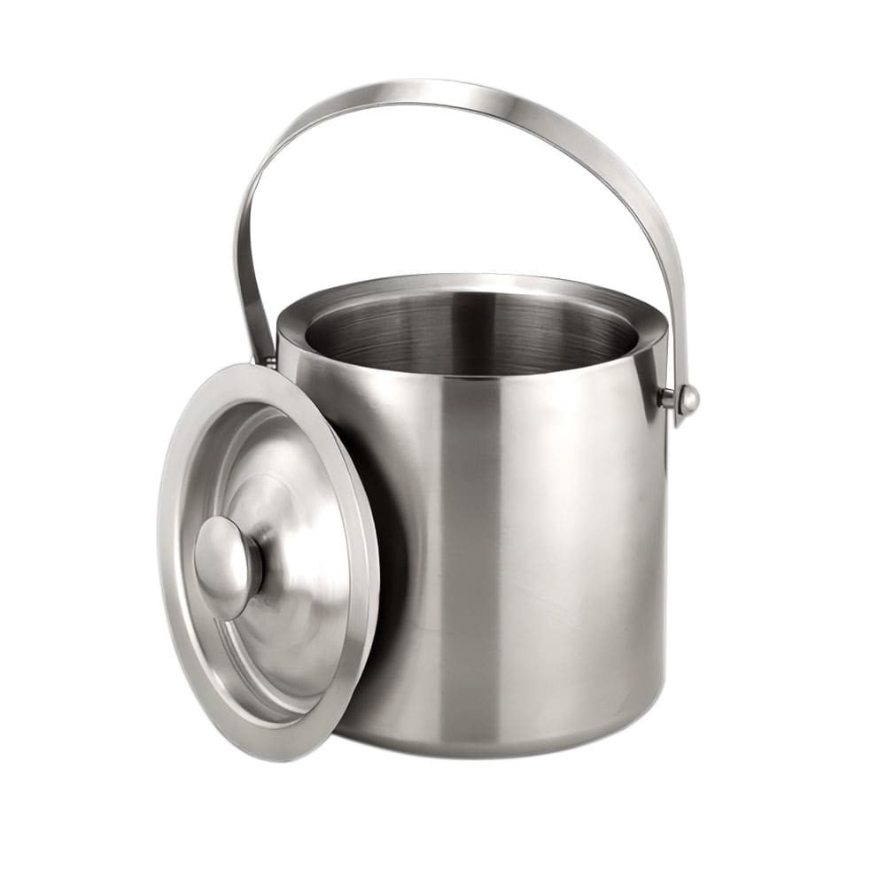 Libbey IB-100 2 qt Ice Bucket - Stainless Steel, Silver