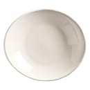 Libbey INF-250 30 oz Oval Porcelain Pasta Soup Bowl, Bright White, Infinity thumbnail 2