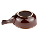 Libbey OSC-15-H 12 oz Onion Soup Crock w/ Handle, Caramel/Beige, Bedrock Ovenware, Ultima thumbnail 4