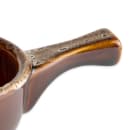 Libbey OSC-15-H 12 oz Onion Soup Crock w/ Handle, Caramel/Beige, Bedrock Ovenware, Ultima thumbnail 5