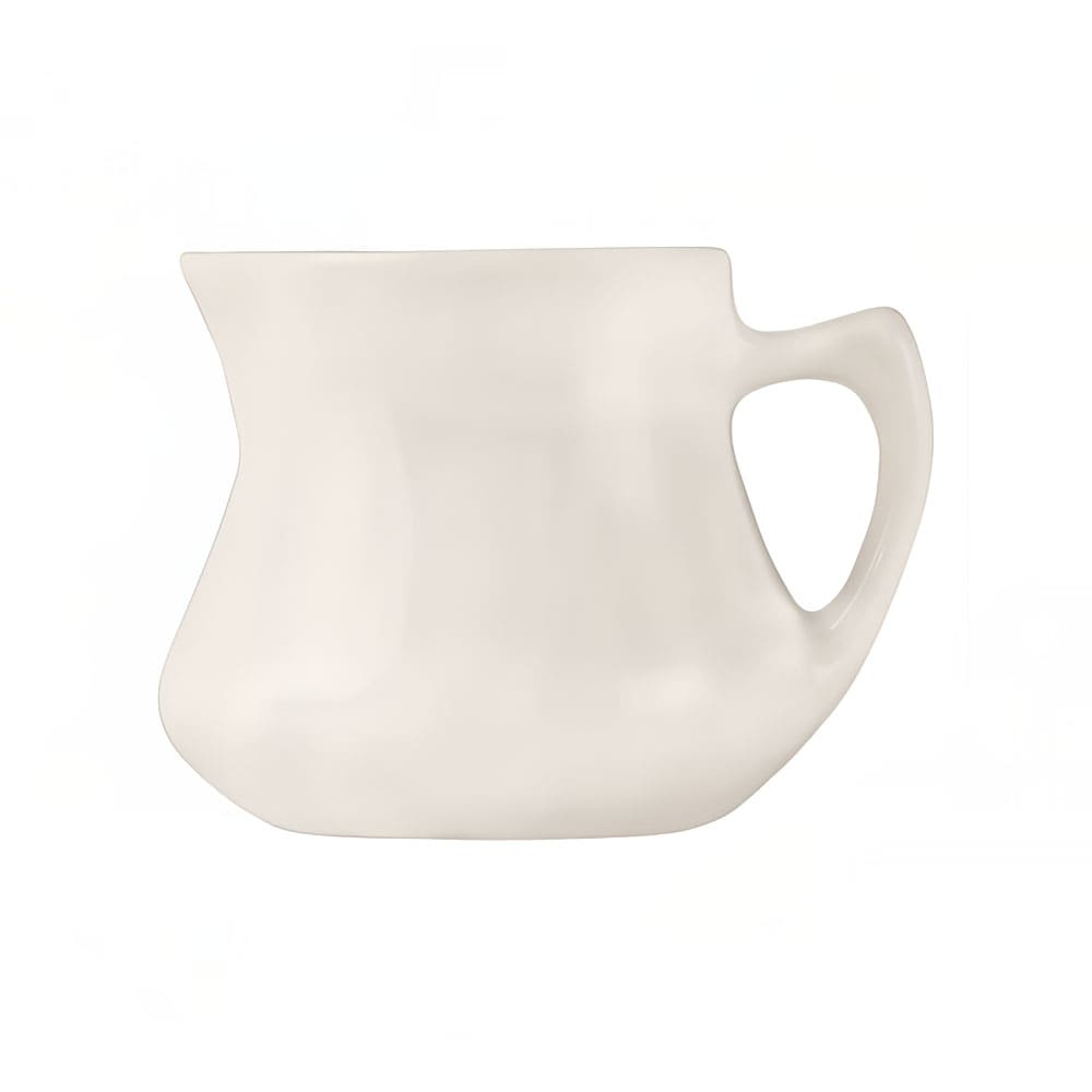 Libbey PC-4 4 1/2 oz Ultima™ Creamer - Porcelain, Ultra Bright White