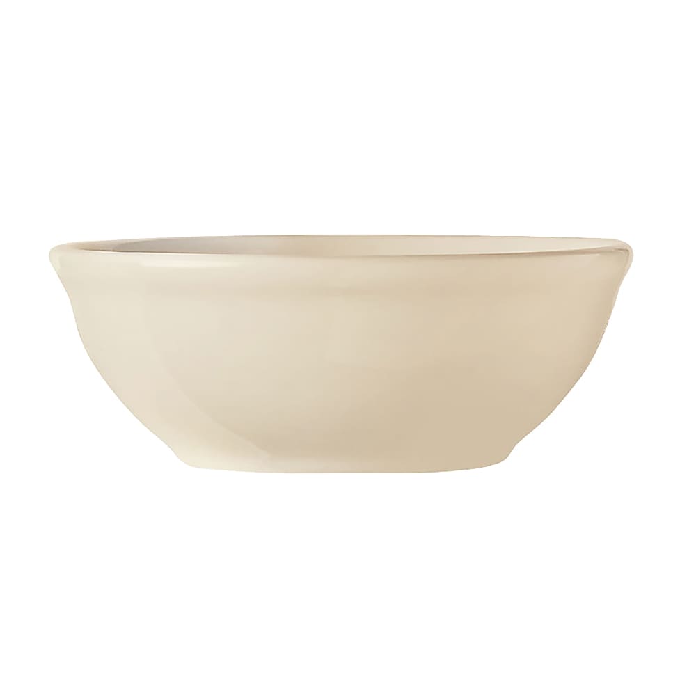 Libbey PWC-24 10 oz Round Princess White Oatmeal Bowl - Ceramic, Cream White