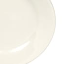 Libbey PWC-31 6 1/4" Round Rolled Edge Plate - Stoneware, Princess White thumbnail 3