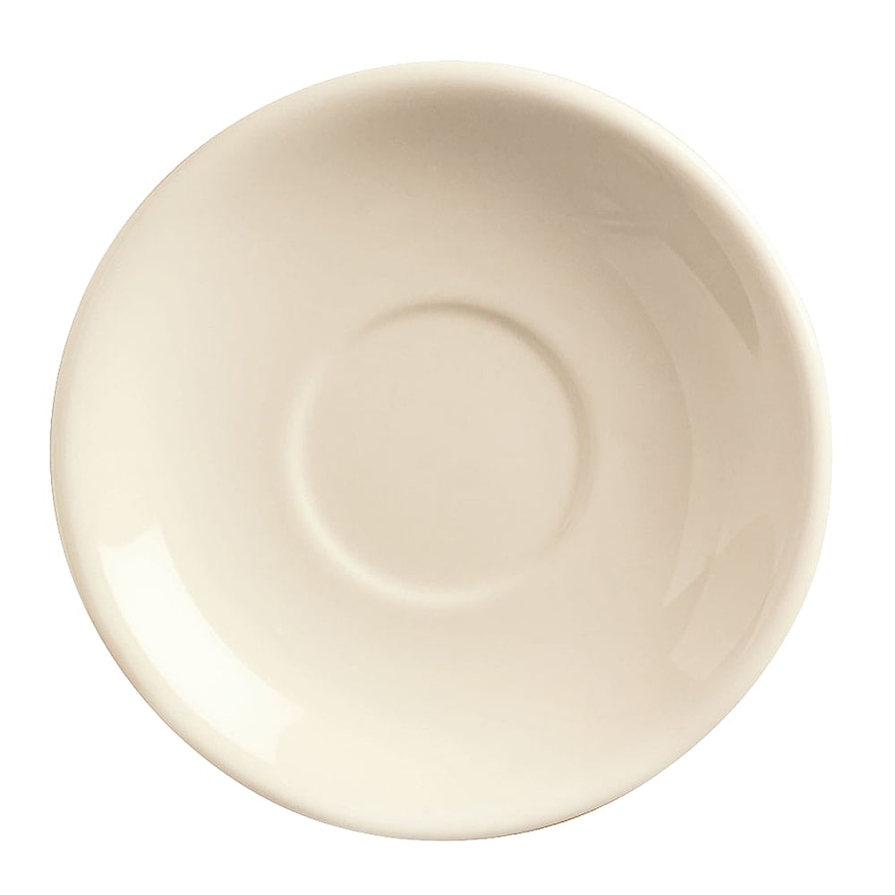 Libbey PWC-36 4 7/8" Round Demitasse Saucer - Stoneware, Princess White