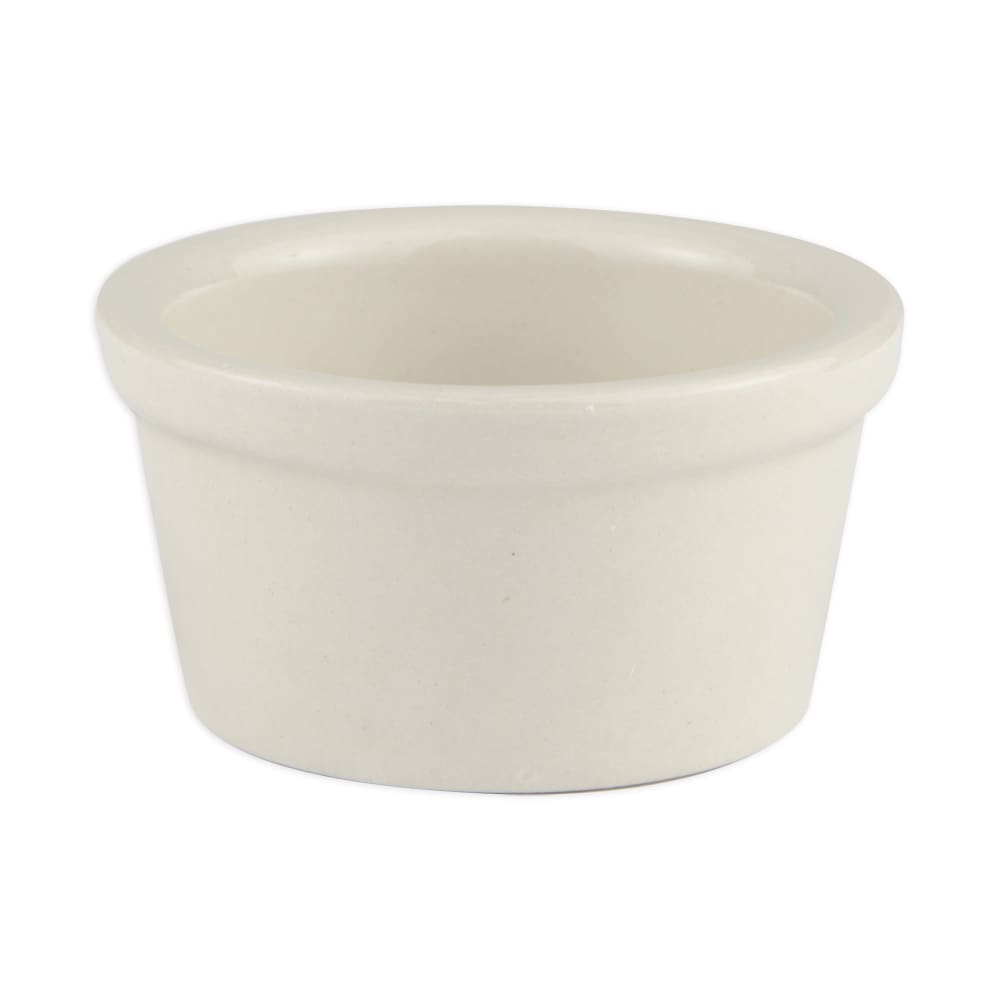 Libbey RAM-25-W 2 1/2 oz Ramekin, White, Bedrock Ovenware, Ultima