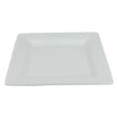 Libbey SL-10 10 5/8" Square Plate - Porcelain, Slate thumbnail 3
