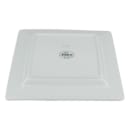 Libbey SL-10 10 5/8" Square Plate - Porcelain, Slate thumbnail 5
