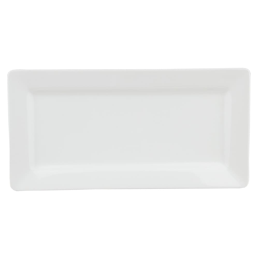 Libbey SL-23 Rectangular Porcelain Plate, 12x6 1/2", Slate