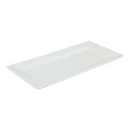 Libbey SL-23 Rectangular Porcelain Plate, 12x6 1/2", Slate thumbnail 3