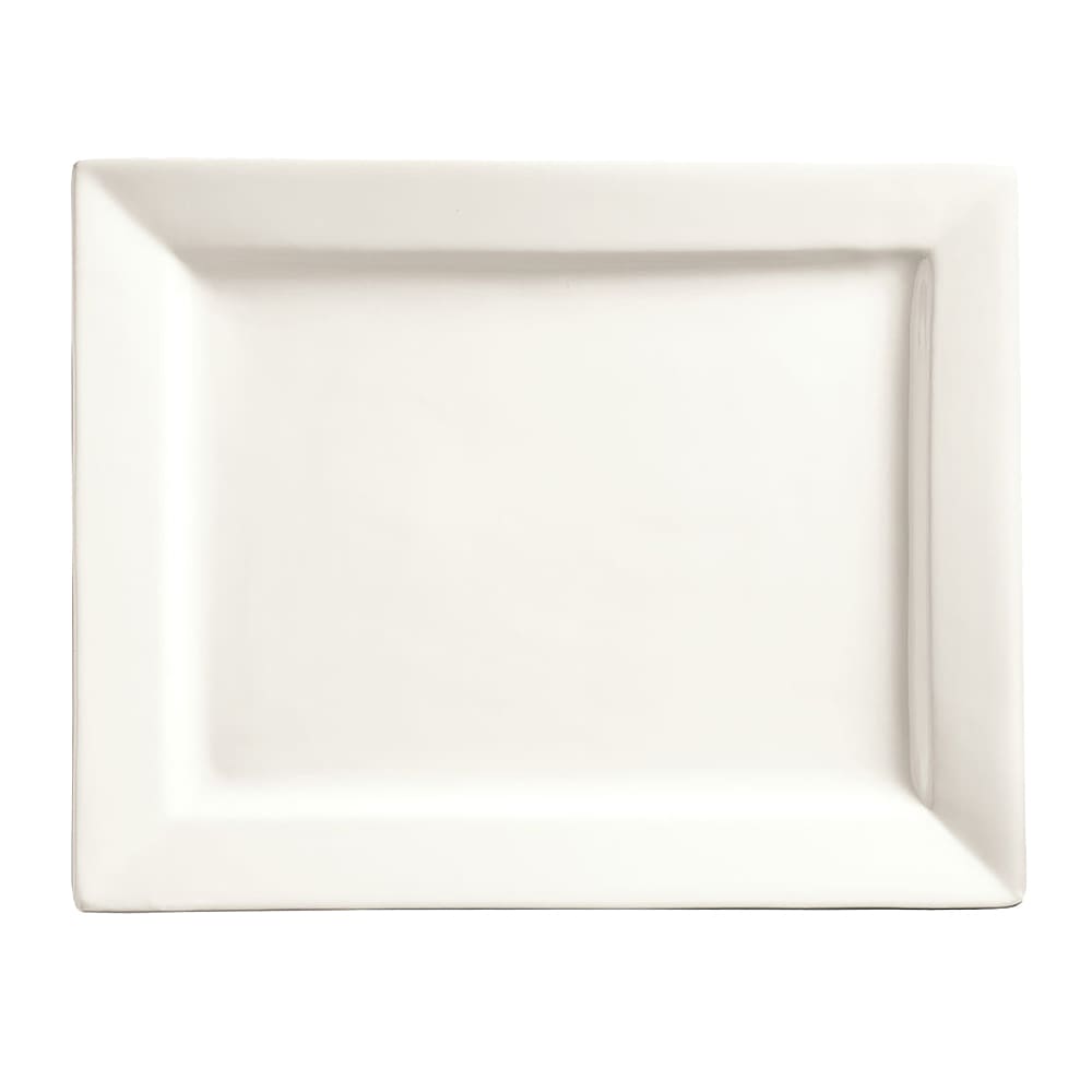 Libbey SL-25 Rectangular Porcelain Platter, 14x11", Porcelana, Slate