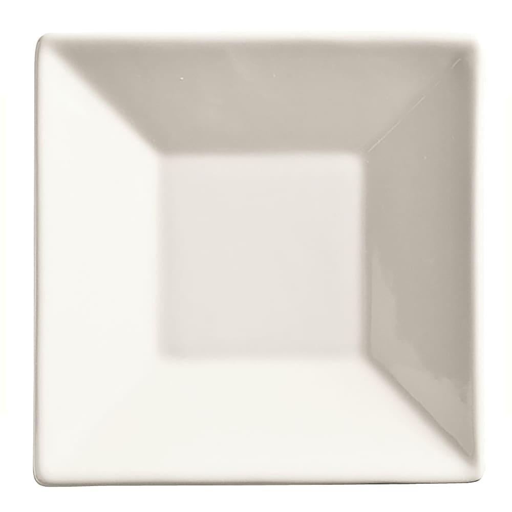 Libbey SL-31 5" Square Porcelain Saucer, Slate