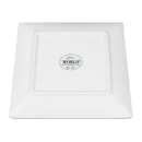 Libbey SL-7C 7 1/2" Square Slate™ Coupe Plate -  Ultra Bright White, Slate thumbnail 4