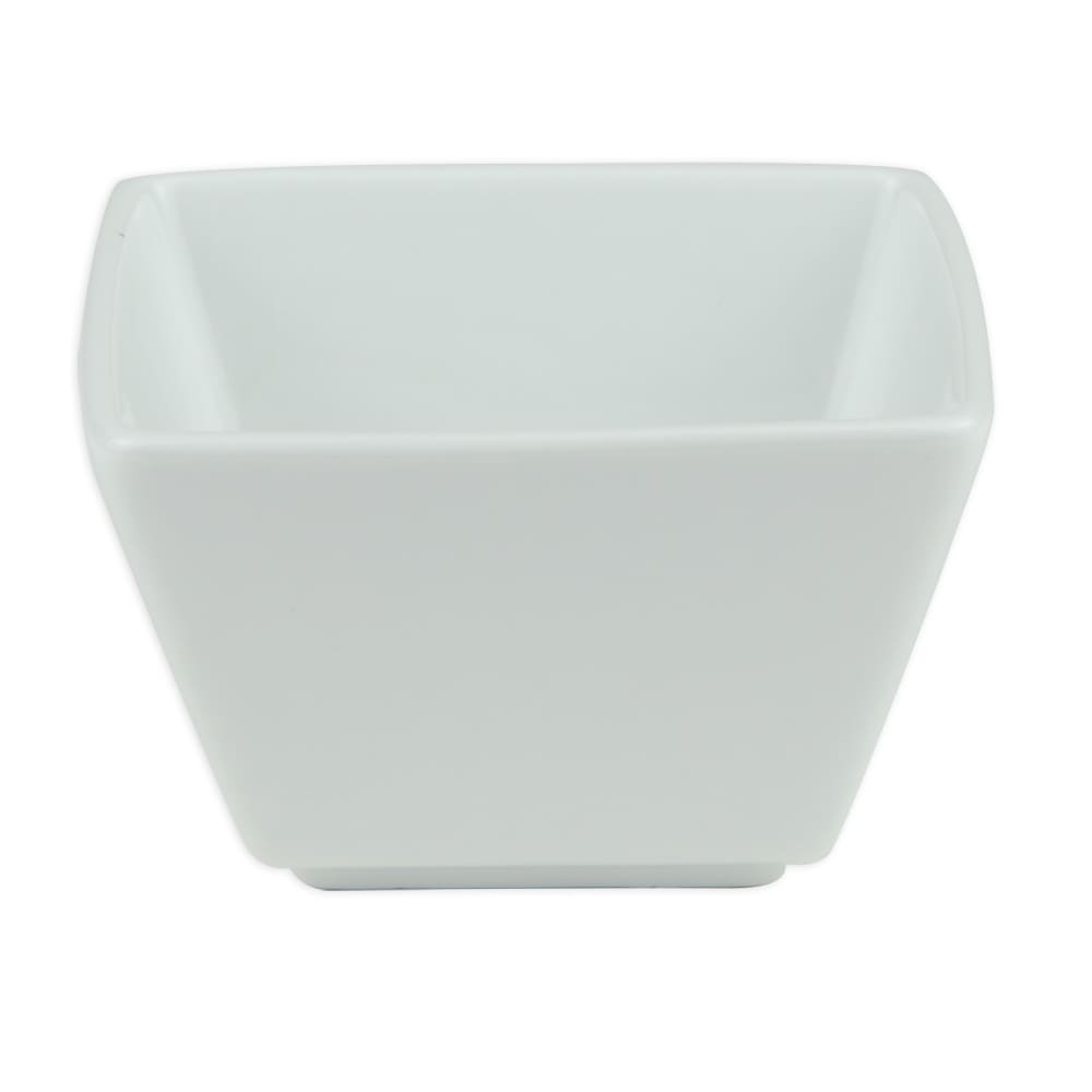 Libbey SL-8 8 oz Square Porcelain Bouillon, Porcelana, Slate
