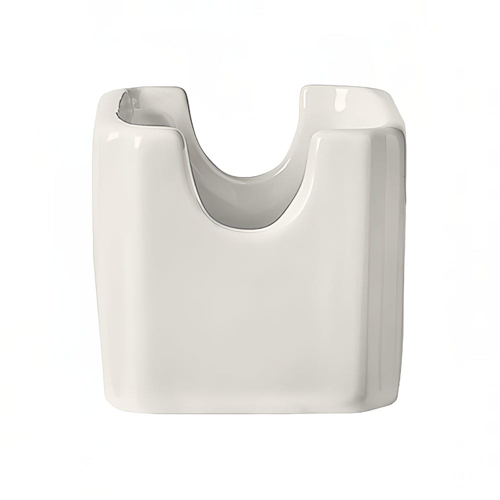 Libbey SPH-716-W Rectangular Sugar Caddy - Porcelain, Ultra Bright White