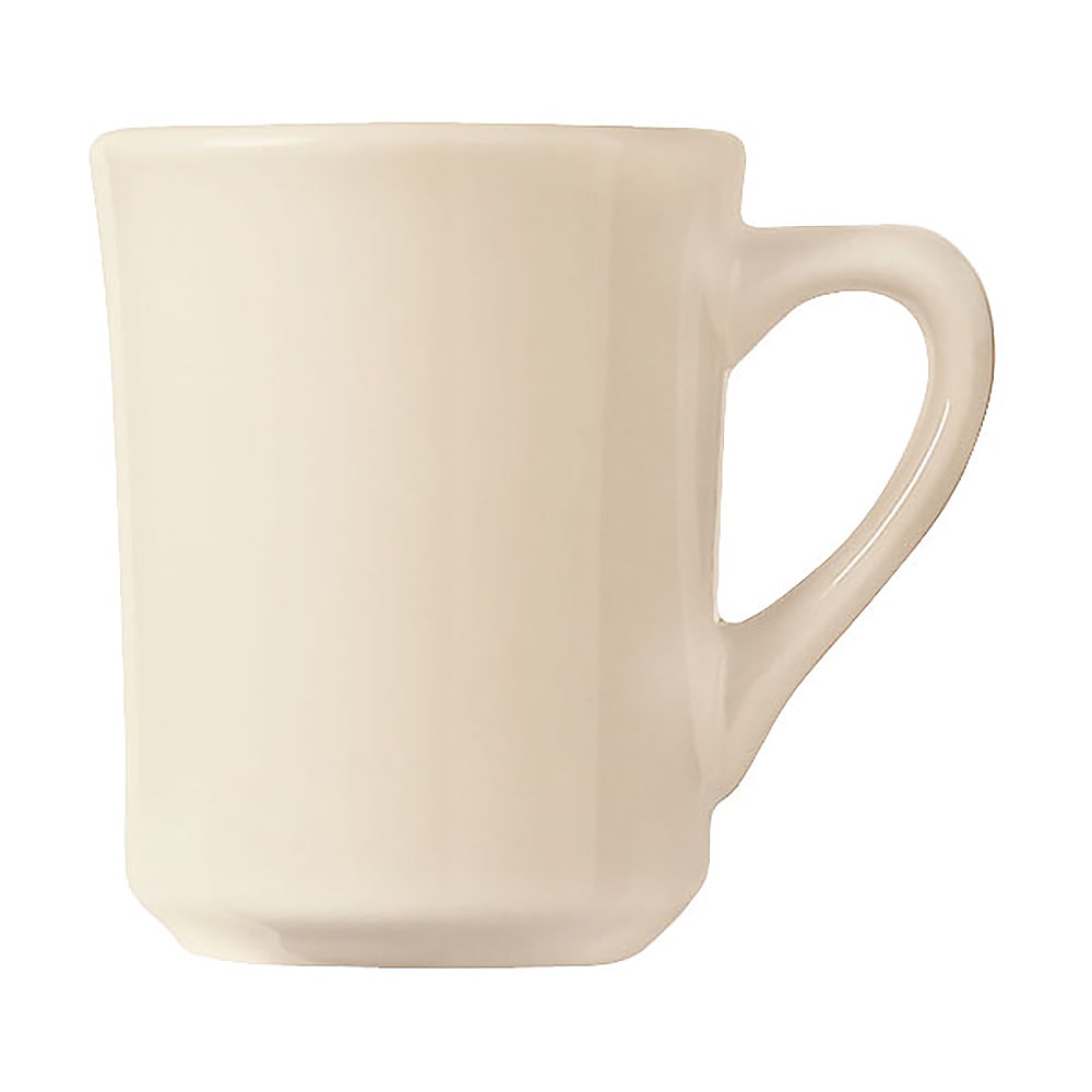 Libbey TM-8-W 8 1/2 oz Mug, Cream White, Tiara, Montego Bay